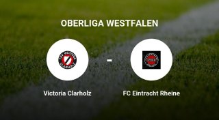 Spannender Kampf zwischen dem Victoria Clarholz und dem FC Eintracht Rheine