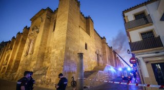 Feuer in Kathedrale von Córdoba
