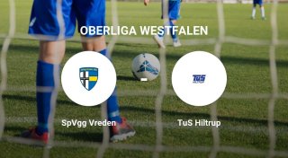 Das Match zwischen der SpVgg Vreden und dem TuS Hiltrup endet unentschieden
