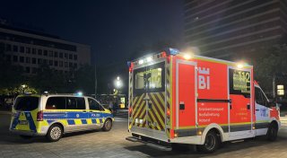 Attacke mit Schlagring und Messer: Junger Bielefelder in der Innenstadt verletzt