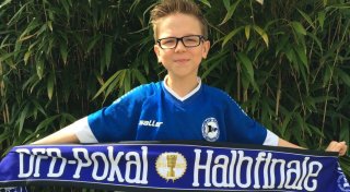Bielefelder war bei Arminias Pokal-Halbfinale vor zehn Jahren Einlaufkind