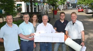 Sperrung kommt bald: Großbaustelle an der Weserstraße in Beverungen