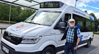 Seit 25 Jahren über die Dörfer: der Bürgerbus Spenge