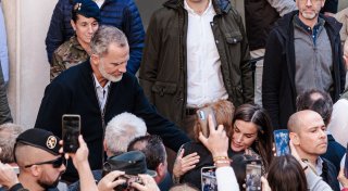 Diesmal netter Empfang für Royals im spanischen Flutgebiet