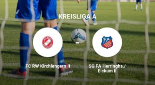 FC RW Kirchlengern II im Spiel gegen SG FA Herringhs./Eickum II um Längen besser