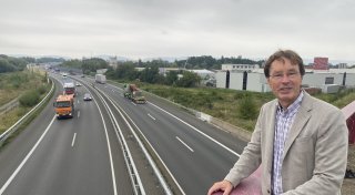 Das Ende seiner Dienstfahrt: Chef von Straßen NRW aus Löhne geht in den Ruhestand