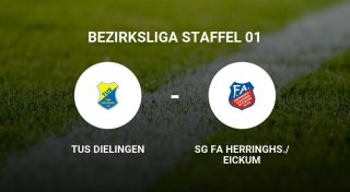 Das Match zwischen dem TuS Dielingen und der SG FA Herringhs./Eickum endet unentschieden