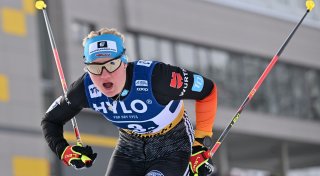 Langläuferin Carl holt ersten Podestplatz der Saison