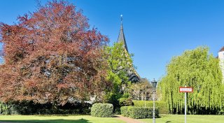 Romantischer kleiner Bielefelder Park soll zwei Mehrfamilienhäusern weichen