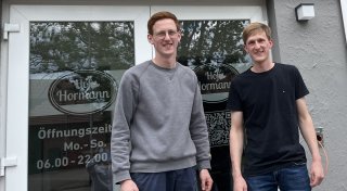 Brüder eröffnen neuen Hofladen in Minden: Fleisch und Kartoffeln statt Brötchen und Brot