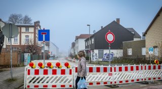 Vollsperrung: Bielefelder Dauerbaustelle blockiert Straße noch monatelang