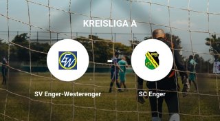 SV Enger-Westerenger im Match gegen SC Enger um Längen besser