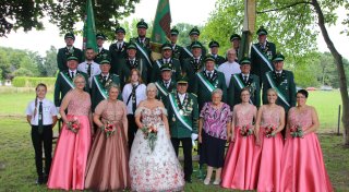Schützenfest in Gesseln: Königspaar zum dritten Mal im Rampenlicht