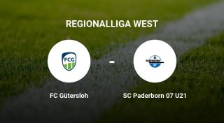 Knappe Niederlage für SC Paderborn 07 U21 gegen FC Gütersloh