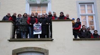 Weihnachtsmarkt mit Kunsthandwerkermarkt am Bad Oeynhausener Wasserschloss