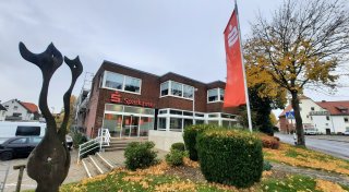 Sanierung nach Feuer: Sparkasse Nieheim wird in wenigen Wochen wiedereröffnen