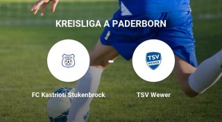 TSV Wewer zieht den Kürzeren gegen FC Kastrioti Stukenbrock