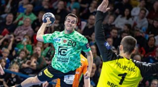 Füchse Berlin feiern wichtigen Sieg gegen Sporting Lissabon