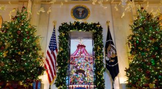 Jill Bidens Weihnachtsdeko: 165.075 Lichter im Weißen Haus