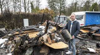 Bei Brand auf Campingplatz Quelle alles verloren: So geht es dem Bielefelder