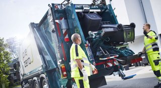 Bad Oeynhausen testet besonderes Müllfahrzeug - und nimmt Biomüll unter die Lupe