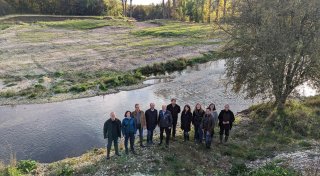 Neues Flussbett für die Alme in Paderborn