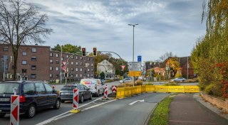 Staualarm im Bielefelder Süden: Bauarbeiten lähmen den Verkehr für Monate