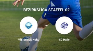 SC Halle kassiert gegen VfB Schloß Holte