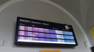 Keine Züge in Herford unterwegs: Bahnreisende haben sich auf Situation eingestellt
