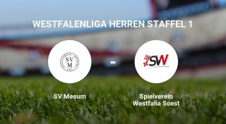 Spielverein Westfalia Soest zieht den Kürzeren gegen SV Mesum