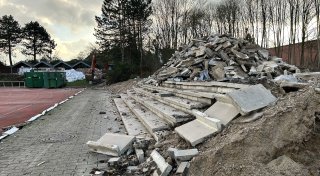 Bauarbeiten im Bad Oeynhausener Sportzentrum Süd haben begonnen