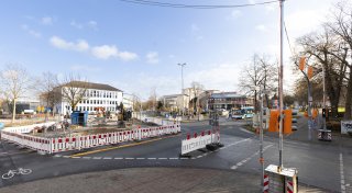 Wegen Bauarbeiten: Sperrungen am Paderborner Gierstor verlängert