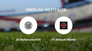 Remis im Duell zwischen der SG Wattenscheid und dem FC Eintracht Rheine