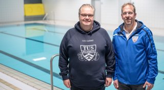 Die Schwimmer des TuS Jöllenbeck stehen vor dem Aus
