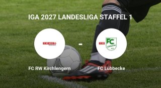 Das Match zwischen dem FC RW Kirchlengern und dem FC Lübbecke endet unentschieden