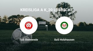TuS Stemwede setzt sich knapp durch gegen SuS Holzhausen
