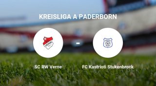 Das Spiel zwischen dem SC RW Verne und dem FC Kastrioti Stukenbrock endet unentschieden