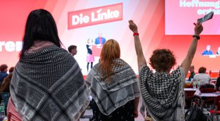 Parteitag: Nahost-Streit holt die Linke ein