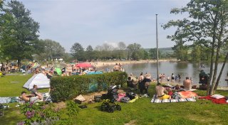 Freizeitanlage Godelheimer See bei Höxter: baden, planschen, toben und genießen