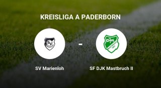 SF DJK Mastbruch II geht gegen SV Marienloh unter