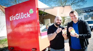 Neue Eis-Oase mit ungewöhnlichen Sorten eröffnet in Bielefeld