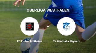 Knappe Niederlage für FC Eintracht Rheine gegen SV Westfalia Rhynern