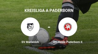 Knappes Scheitern für SV Heide-Paderborn II gegen SV Marienloh