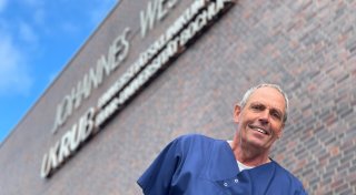 65-jähriger Mindener ist ältester „Bufdi“ an den Mühlenkreiskliniken