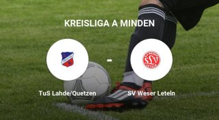 SV Weser Leteln erleidet bittere Niederlage gegen TuS Lahde/Quetzen