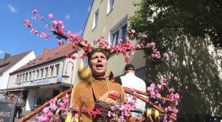 Kirschblütenfest und Sonne locken Tausende in die Engeraner Innenstadt