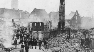 Paderborn vor 150 Jahren: Nach Brandkatastrophe schlägt die Geburtsstunde der Feuerwehr