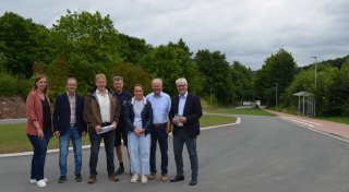 Eisenbahnerdorf: Areal rund um Beverungens einzigen Bahnhof ist fertig