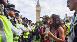 London: Tumulte und Festnahmen bei propalästinensischer Demo