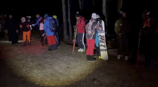 Italien: Etwa 150 Menschen saßen auf Bergstationen fest